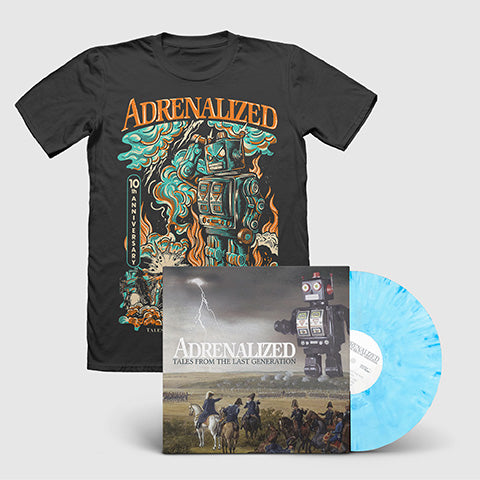 Bundle - Adrenalized - Tales from The Last Generation - LP + Camiseta