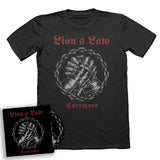 Pack Camiseta + CD  - Lions Law - Evermore ( PRE ORDER )