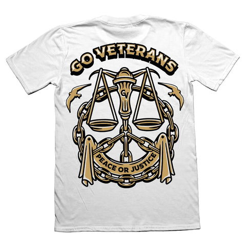 Camiseta - Go Veterans - Peace or Justice