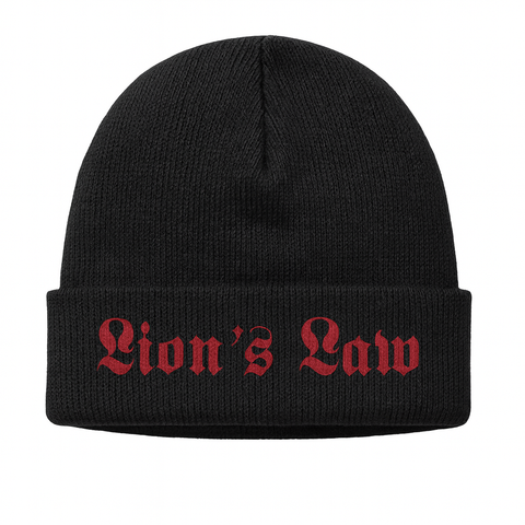 Beanie - Lions Law - Lion´s Logo