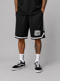 Basket Shorts - ABHINANDA - Logo