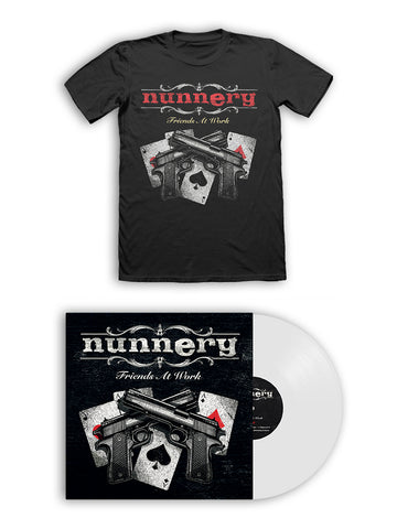 Pack LP + Camiseta - NUNNERY - Friends At Work - 20 aniversario (PRE ORDER)