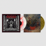 Pack OSSERP con EP blanco con splatter rojo y LP dorado con splatter negro