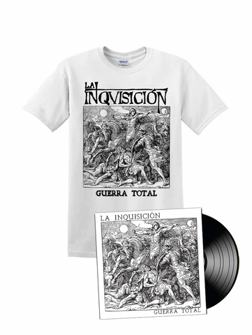 Pack LP + Camiseta - La Inquisición - Guerra Total